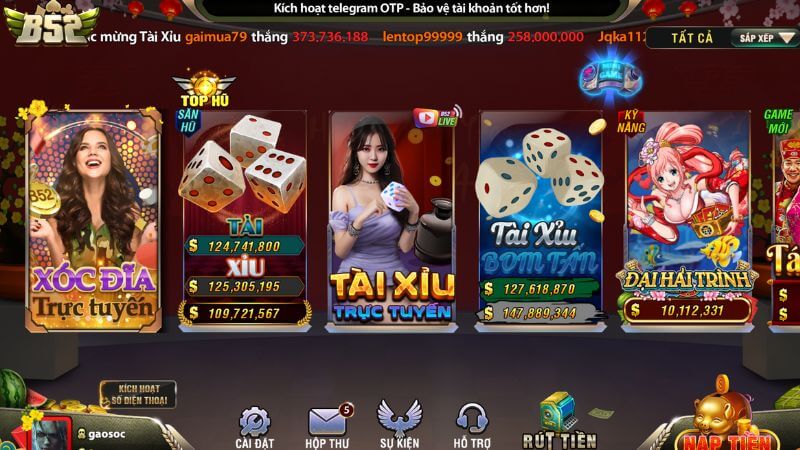 Review B52 club - Trải Nghiệm Cá Cược Đỉnh Cao và Ưu Đãi Hấp Dẫn